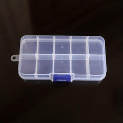 Plastic Storage Box Jewelry Earring Bead Screw Holder Case Display Organizer