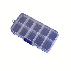 Plastic Storage Box Jewelry Earring Bead Screw Holder Case Display Organizer