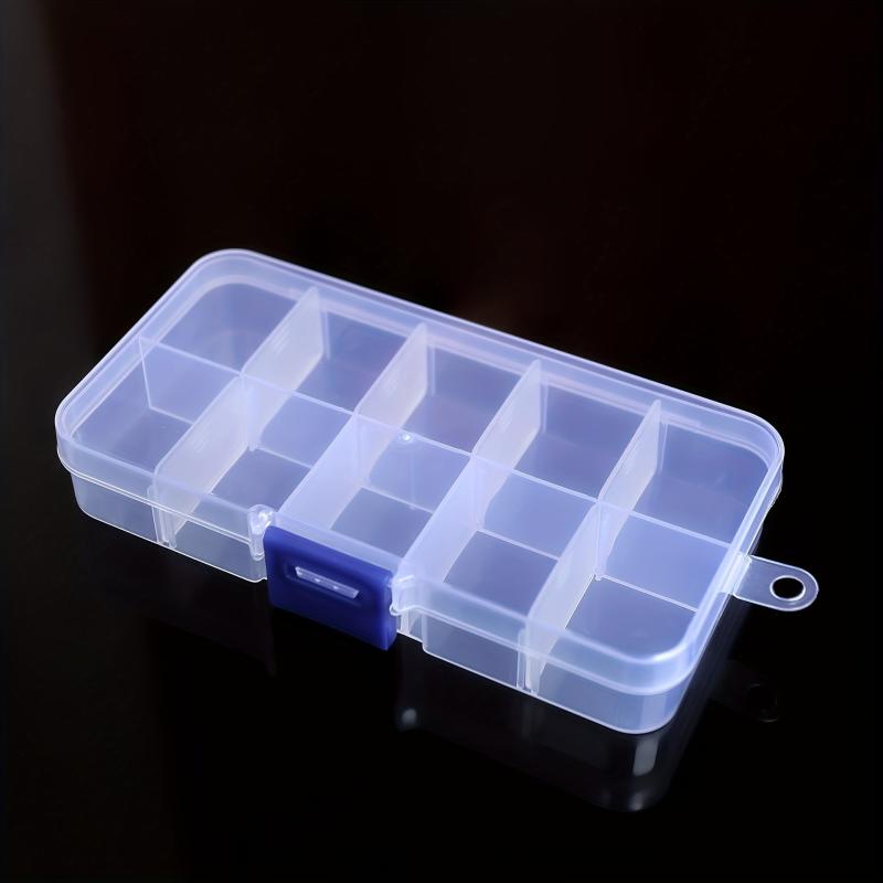 Plastic Storage Box Jewelry Earring Bead Screw Holder Case Display Organizer