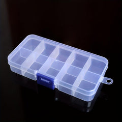 Plastic Storage Box Jewelry Earring Bead Screw Holder Case Display Organizer
