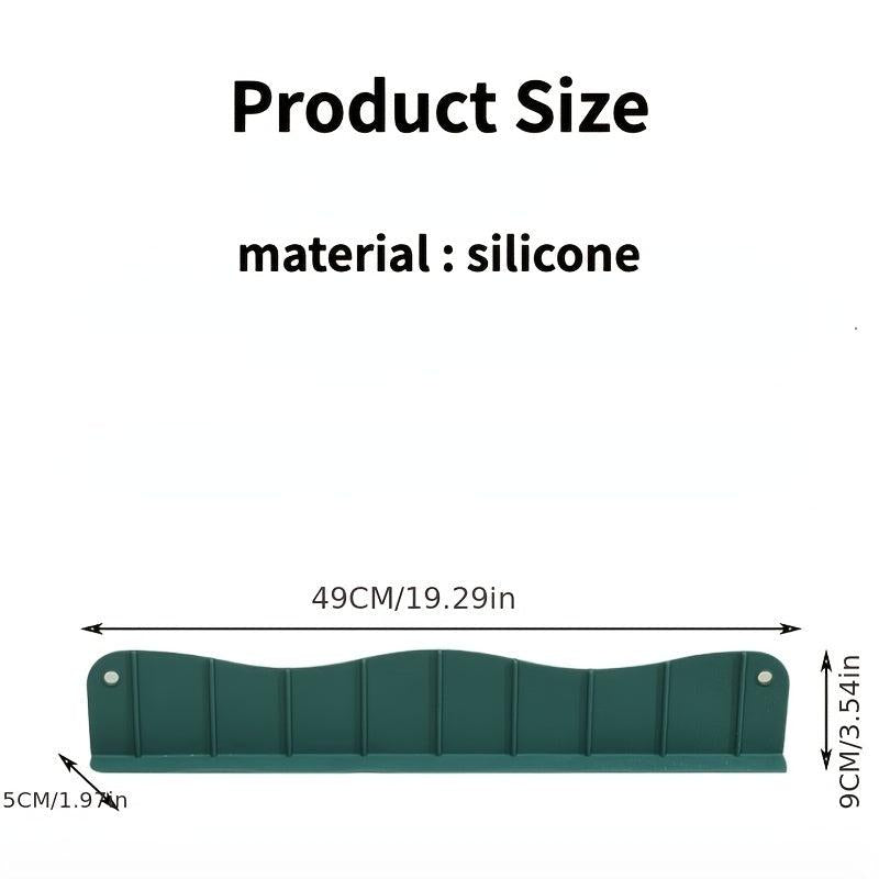 Silicone Sink Splash Guard Mat w/ Strong Sucker Water Splashes Protection