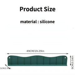 Silicone Sink Splash Guard Mat w/ Strong Sucker Water Splashes Protection