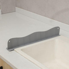 Silicone Sink Splash Guard Mat w/ Strong Sucker Water Splashes Protection