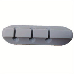 3pcs Cable Organizer Silicone USB Cable Winder Desktop Tidy Management Clips