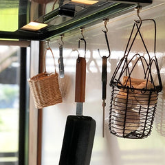 6pcs Magnetic Hooks Heavy Duty Magnet Holder Wall Hanging Hanger