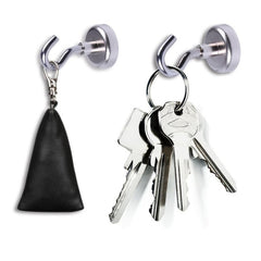 6pcs Magnetic Hooks Heavy Duty Magnet Holder Wall Hanging Hanger