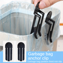 Garbage Bag Holder Anti off Trash Can Clip Creative Bucket Side Holder