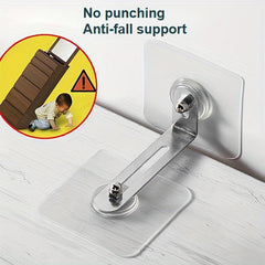Anti Tip Furniture Straps Kit No Drill Baby Proofing