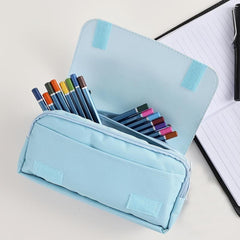 Donuts Decor Pencil Case with Zipper - School Supplies Bag