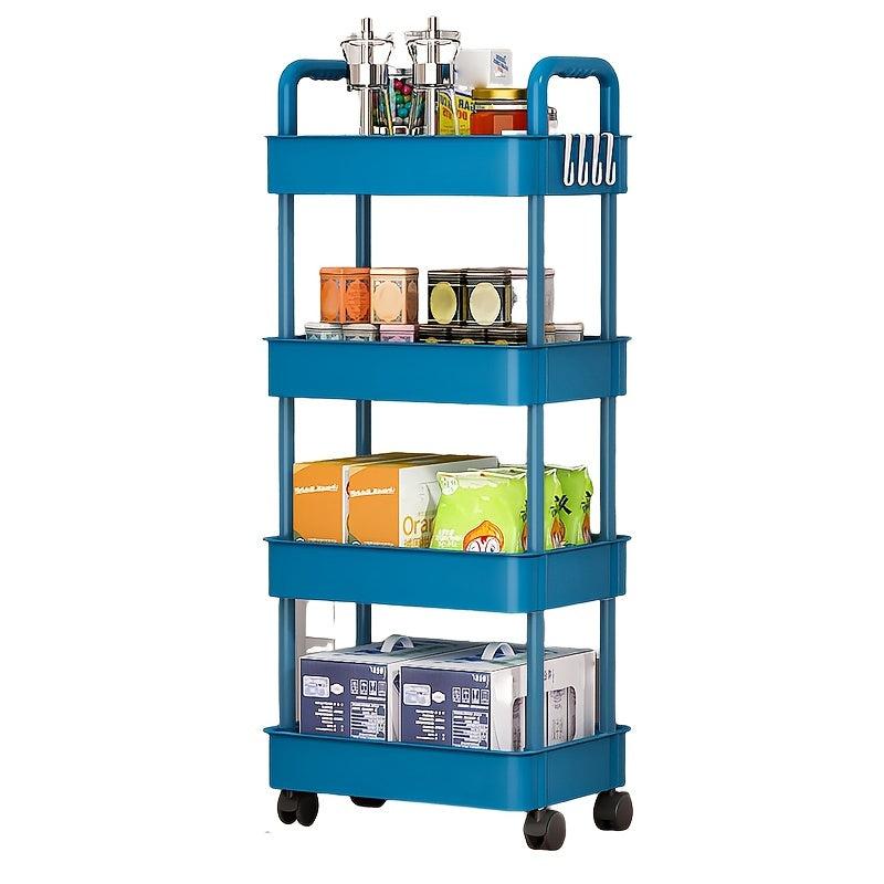 Multifunctional Cart with Wheels for Organization