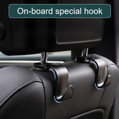 2pcs Car Hook Rear Seat Back Hook Auto Front Seat Headrest Hooks
