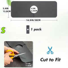 Absorbent Sink Faucet Splash Guard Mat