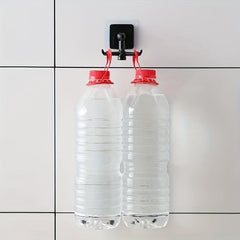 2pcs Plastic Hanging Keys Storage Hook 360 Degree Rotatable Tableware Stand