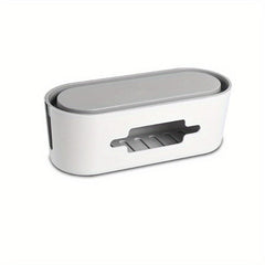 Desktop Cable Management Box Conceal Power Strips Data Lines Wires