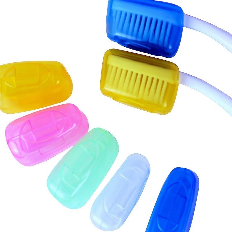 Portable Toothbrush Head Cases - Protector Cap for Home Travel Camping