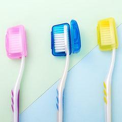 Portable Toothbrush Head Cases - Protector Cap for Home Travel Camping