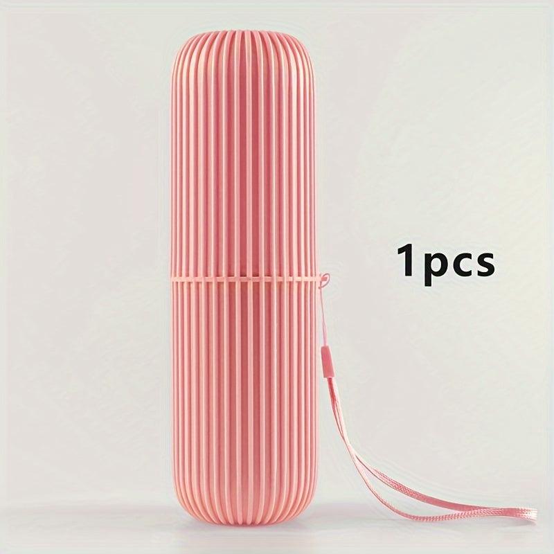 Portable Travel Toothbrush Box with Lid, Bathroom Accessories