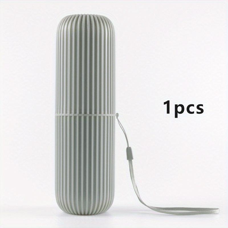 Portable Travel Toothbrush Box with Lid, Bathroom Accessories