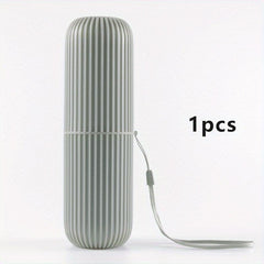 Portable Travel Toothbrush Box with Lid, Bathroom Accessories