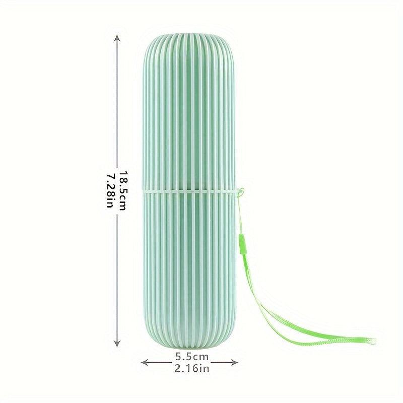 Portable Travel Toothbrush Box with Lid, Bathroom Accessories