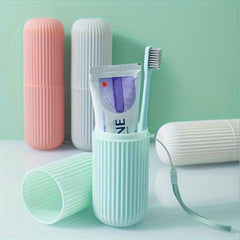 Portable Travel Toothbrush Box with Lid, Bathroom Accessories