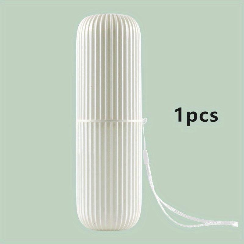 Portable Travel Toothbrush Box with Lid, Bathroom Accessories