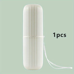 Portable Travel Toothbrush Box with Lid, Bathroom Accessories