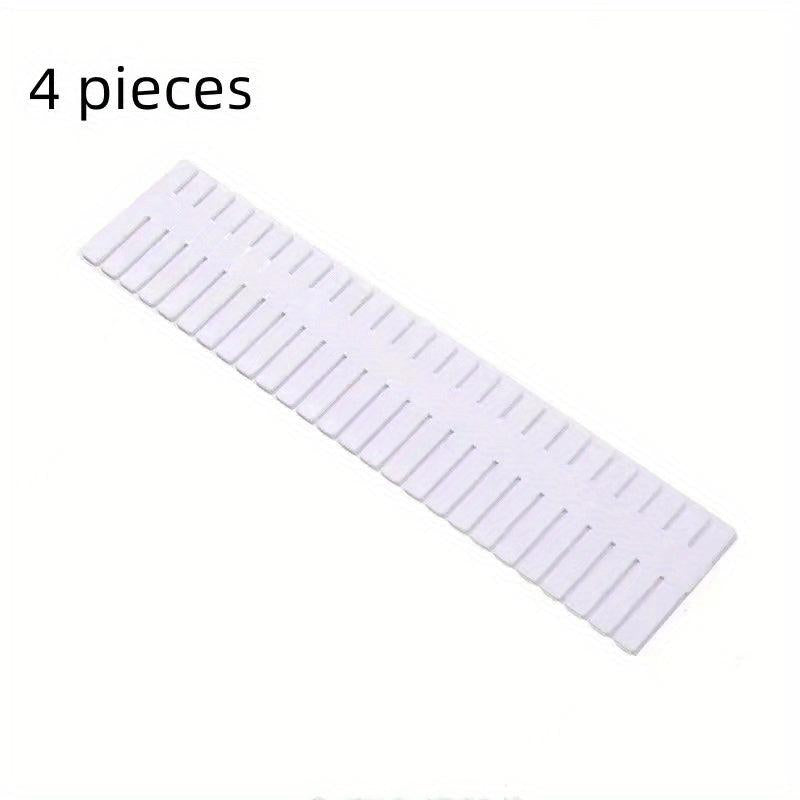 4pcs Adjustable Grid Drawer Dividers DIY Closet Separator Tidy Organizer