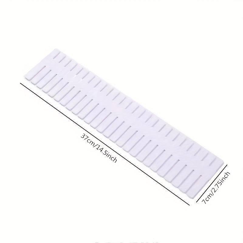 4pcs Adjustable Grid Drawer Dividers DIY Closet Separator Tidy Organizer