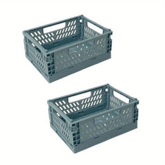 5pcs Desktop Folding Storage Basket for Snacks and More