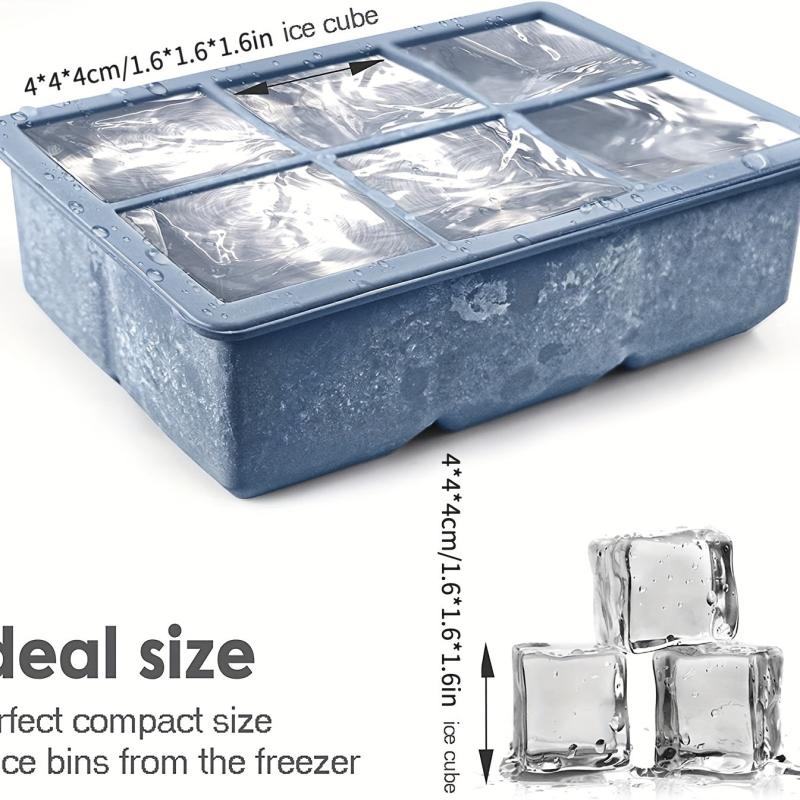 BPA Silicone Ice Cube Tray Mold For Cocktails