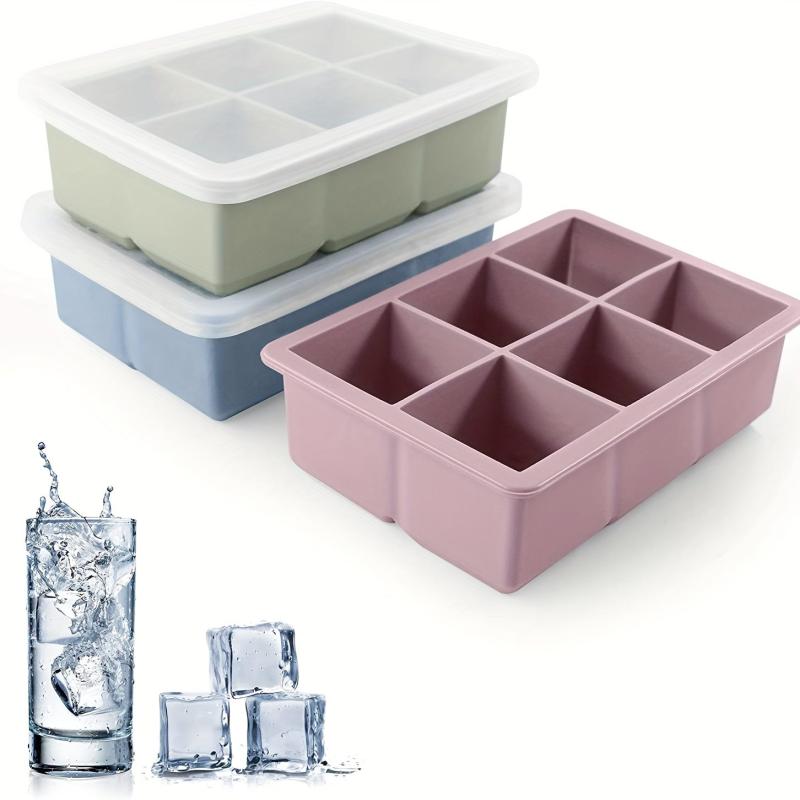 BPA Silicone Ice Cube Tray Mold For Cocktails