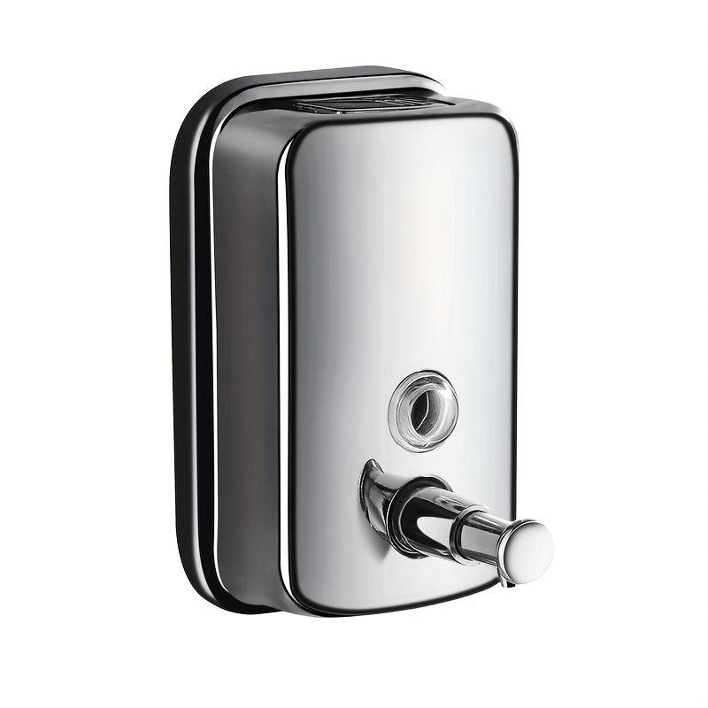 Stainless Steel Bathroom Soap & Shampoo Dispenser