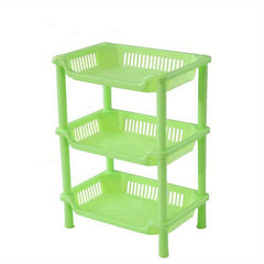Double layer Desktop Rack Bathroom Storage Floor to Ceiling Triangle Square