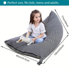 Stuffed Animal Storage Bean Bag Chair Soft Cover