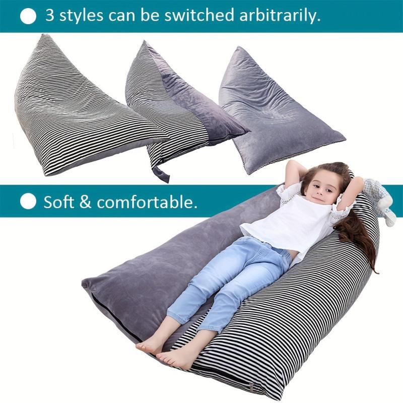 Stuffed Animal Storage Bean Bag Chair Soft Cover