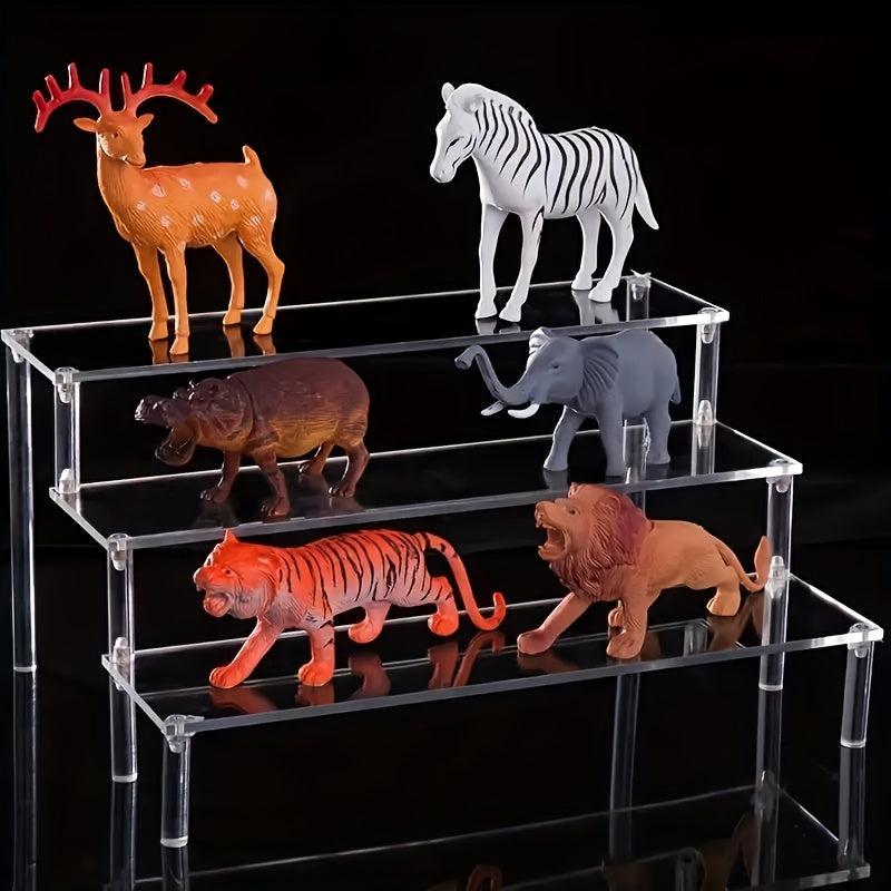 Acrylic Perfume Organizer with Tiered Display Stand