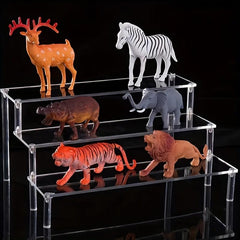Acrylic Perfume Organizer with Tiered Display Stand