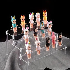 Acrylic Perfume Organizer with Tiered Display Stand