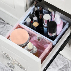 4pcs Foldable Storage Basket for Home Kitchen Classroom Office Bathroom