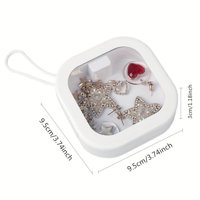 Portable Push Storage Box Organizer for Jewelry Medicine Hair Acces