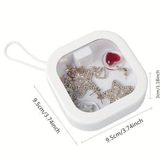 Portable Push Storage Box Organizer for Jewelry Medicine Hair Acces