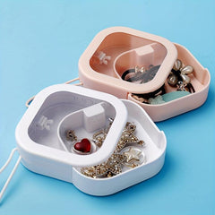 Portable Push Storage Box Organizer for Jewelry Medicine Hair Acces