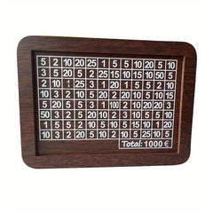 Vintage Wooden Money Box with Counter Coin Bank for Kids - Perfect Gift