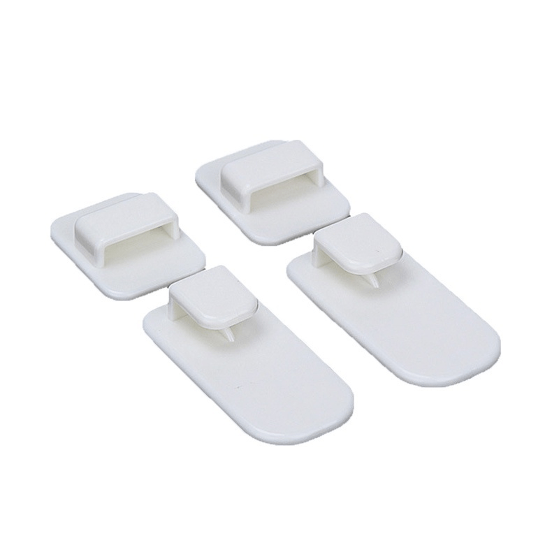 4pcs Remote Control Sticky Hook Self-adhesive Strong Holder Space Saving