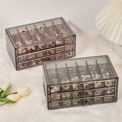 72 Grids Jewelry Storage Box Large Capacity Organizer