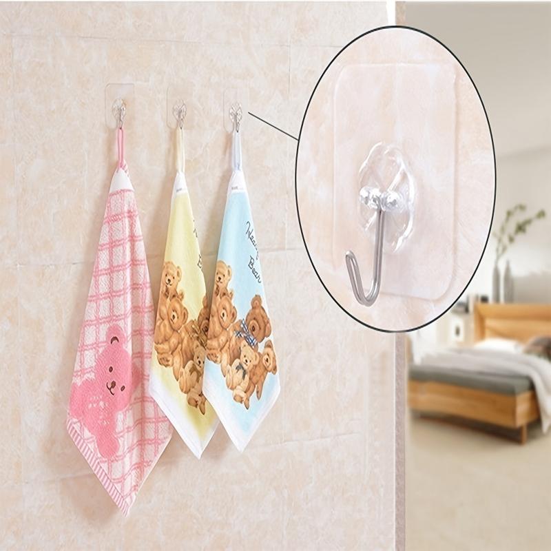 Adhesive Hooks Kitchen Wall Hooks Nail Sticky Hangers Stainless Hooks Heavy Duty