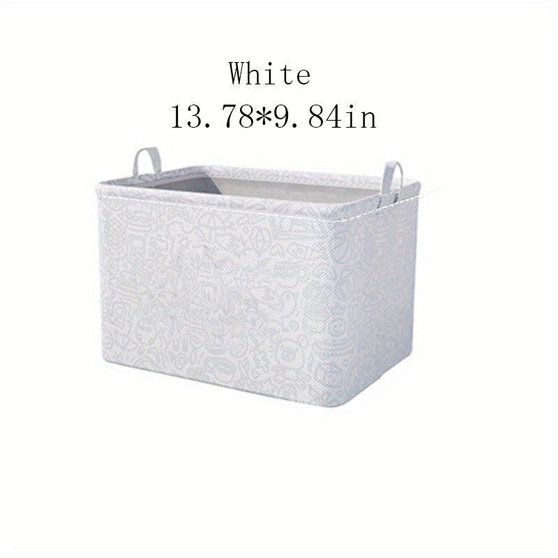 1pc Foldable Storage Box Clothes Toys Storage Basket Fabric Storage Box
