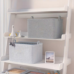 1pc Foldable Storage Box Clothes Toys Storage Basket Fabric Storage Box