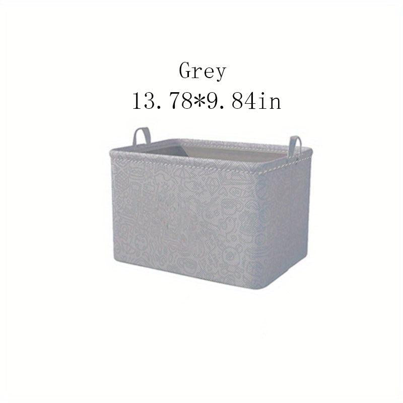 1pc Foldable Storage Box Clothes Toys Storage Basket Fabric Storage Box